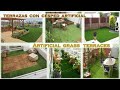 Terrazas con cesped artificial ✔✔ Terraces with artificial grass