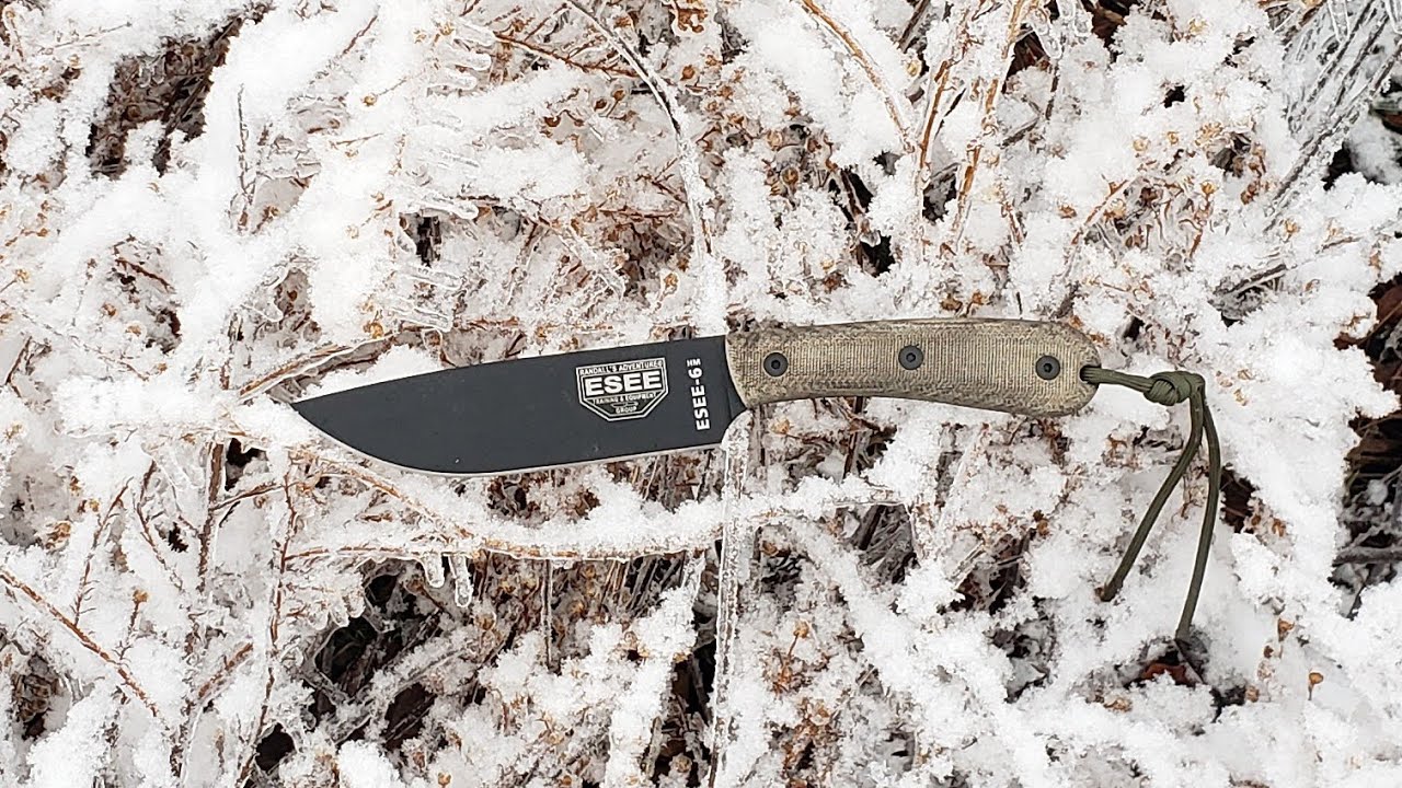 Esee 6HM Review • Esee 6HM Mods, Bow Drill, In-Field Experience