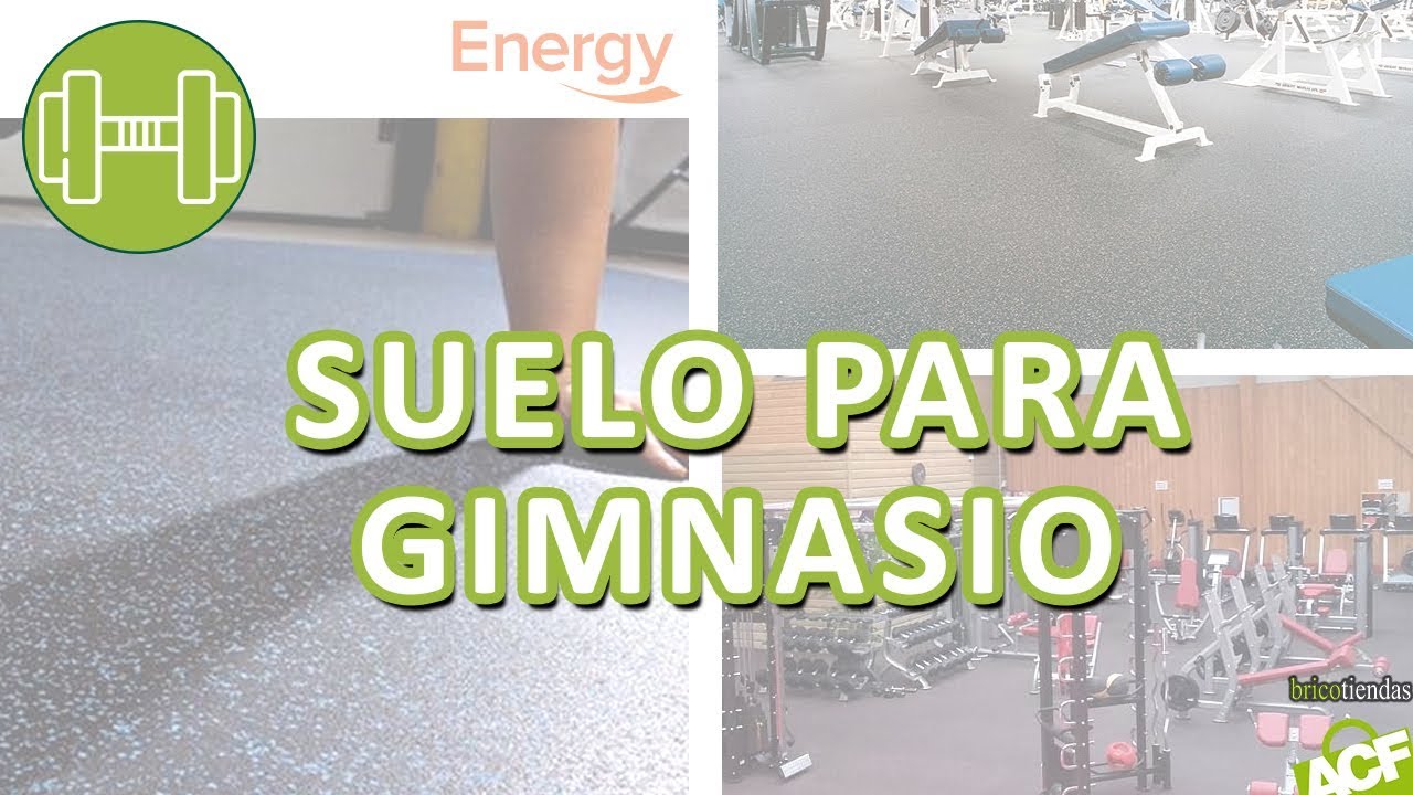 🔴 🏋 Suelos para gimnasio y crossfit energy - Bricotiendas 