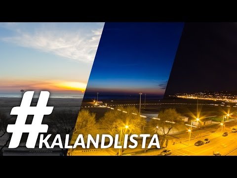 Figueira da Foz, Portugália - Naplemente Timelapse 4K