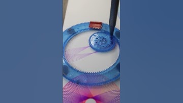 Spirograph ASMR  #art #spirograph