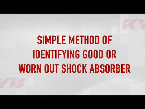 How to check your Shock Absorber condition