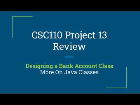 CSC110 Project 13