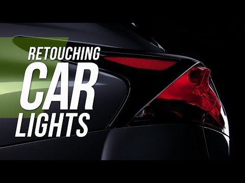 How To Retouch A Car Light - Photoshop Tutorial