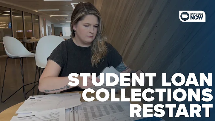 Student loan borrower "drowning" as debt collections begin