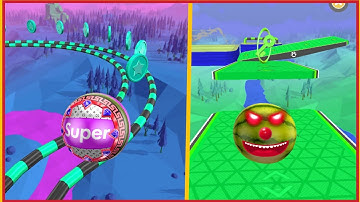 Going Balls SpeedRun Gameplay Level 831 — 840 ⚽🔥