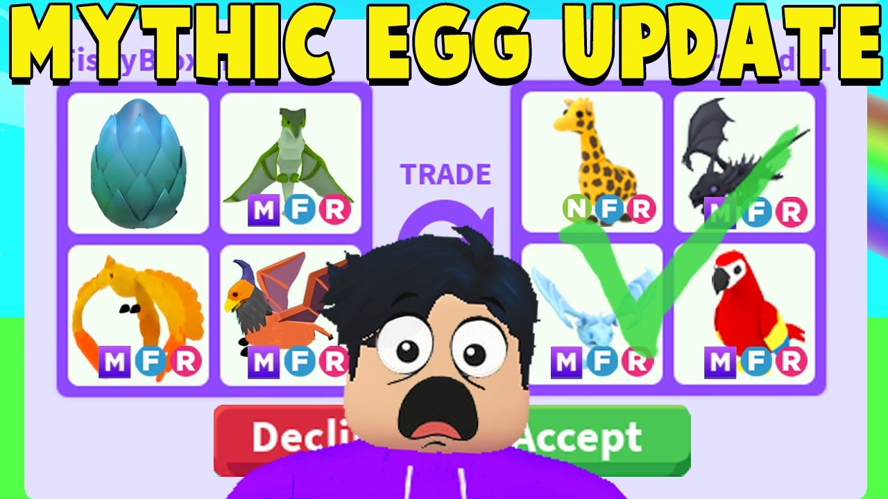 NEW MYTHIC PET TRADING in Adopt Me! (MYTHIC EGG RELEASE) YouTube