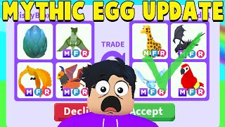 NEW MYTHIC PET TRADING in Adopt Me! (MYTHIC EGG RELEASE)