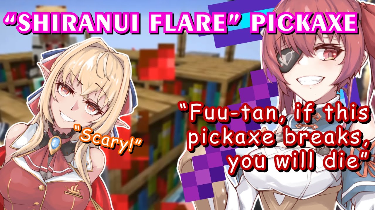 Marine One-of-a-Kind Flare Pickaxe【Hololive | Houshou Marine x Shiranui Flare】