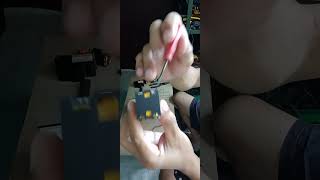 876. Push Button Switch installation/pointing out the N.O terminal