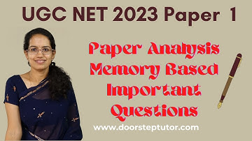 UGC NET Analysis 2023 Paper 1 (21 Feb) Shift 1 | UGC NET 2023 Answer Key & Expected Cut Off Analysis