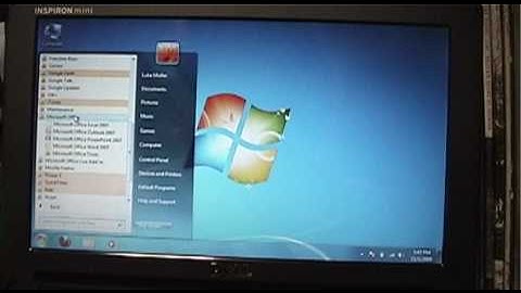 Dell Mini 10v Review Part 2