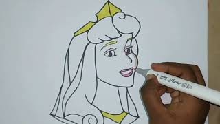 How To Draw Princess Aurora