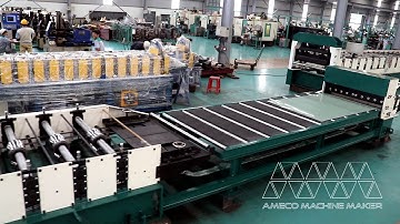 NEW Roof Sheet Making Machine Máy Cán Tôn Sóng Vuông Cải Tiến
