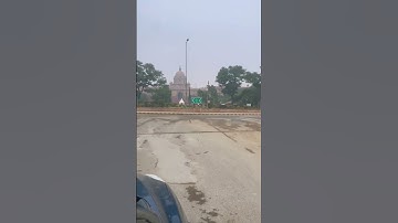 Weekend trip to President House South Block New Delhi India #shorts @irfan143ahmad