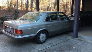 Mercedes 300Sdl Cold Start