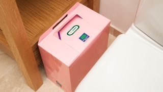 Video Demo Disposable Sanitary Bins From Brilliant Bins