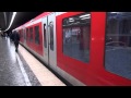 S-Bahn Hamburg - Züge der City S-Bahn im Tunnel [1080p]