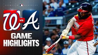 Nationals vs. Braves Highlights (7/31/26) | MLB Highlights
