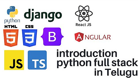 Python full stack in Telugu | python full stack full course in Telugu ...