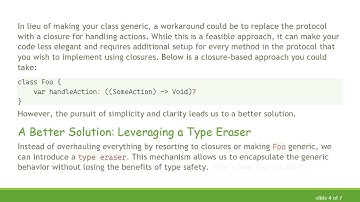 How to Use a Generic Protocol for Delegates in a Non-Generic Type in Swift?