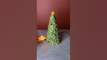 I wish you could see it in person🥹 #pottery #ceramic #art #artist #christmas #holiday