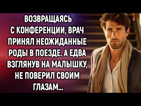 Возвращаясь с конференции, врач принял неожиданные роды в поезде. А едва взглянув на малышку…