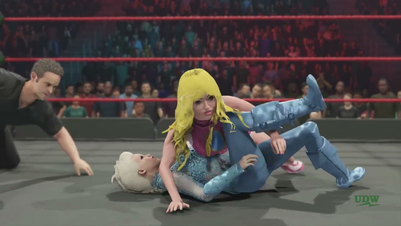 Princess Peach vs. Elsa (Request)