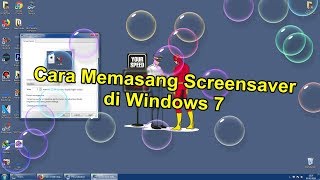 Cara Memasang Screensaver di Windows 7 (Tampilan Yang Muncul Saat Komputer Sedang Tidak Aktif) screenshot 1
