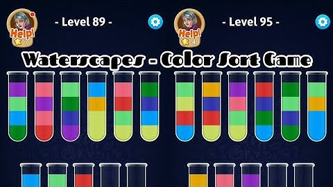 Waterscapes - Color Sort Game | Level 89 - Level 95 | Main Games