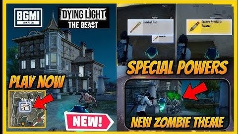 🔥BGMI X DYING LIGHT IS HERE - HOW TO FIND ZOMBIE LOCATION? NEW FEATURES AND SPECIAL POWERS🔥 