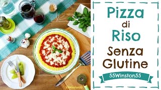 Pizza di Riso ~ Ricetta Senza Glutine