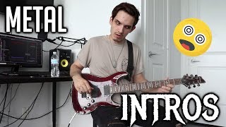 The Most Used Intros In Metal chords