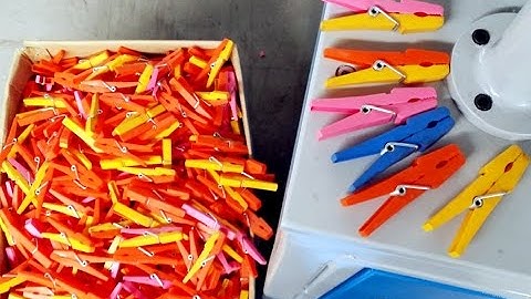 Automaitc clamp assembly machine，clothes peg machine, clothespin machine