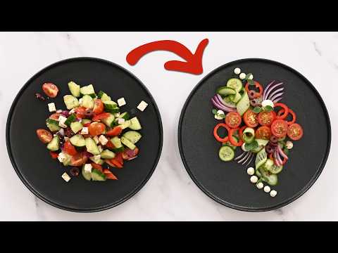 Improve your Greek Salad plating