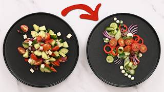 Improve your Greek Salad plating