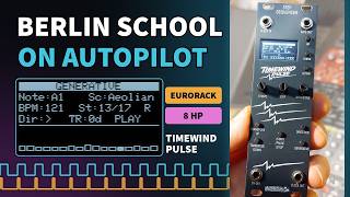 Timewind Pulse – Generative Berlin School Step Sequencer | Eurorack 8HP by BIGZUN News