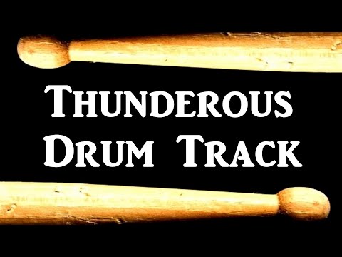 thunderous-drum-beat-140-bpm-metal-drum-track-bass-guitar-backing-#365