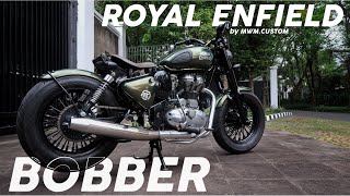 Royal Enfield Custom Bobber Classic 350Cc By Mwm Custom