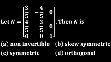 determinant of orthogonal matrix gate 2008 linear algebra