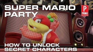 Super Mario Party - How to Unlock Secret Characters