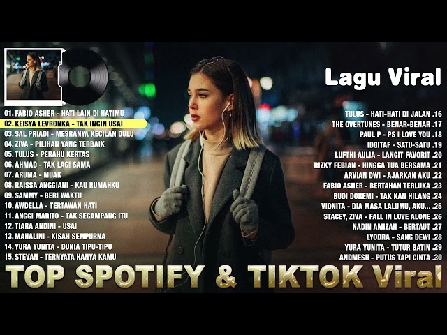 Kumpulan lagu viral 2023 ~ Lagu Indonesia terbaru 2023 top spotify class=