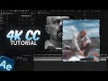 Best 4K Colour Tutorial + Free Preset | After Effects