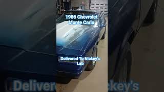 1986 Chevrolet Monte Carlo #gbodyclassic #carrestorationproject #bigblock #americanmusclecars