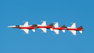 ✈ Patrouille Suisse Practice Display | Duxford 2022 Flying Finale