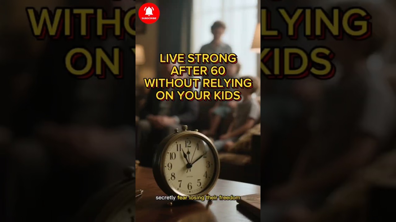 Stay strong, age with dignity — no burden to your kids! 🌿