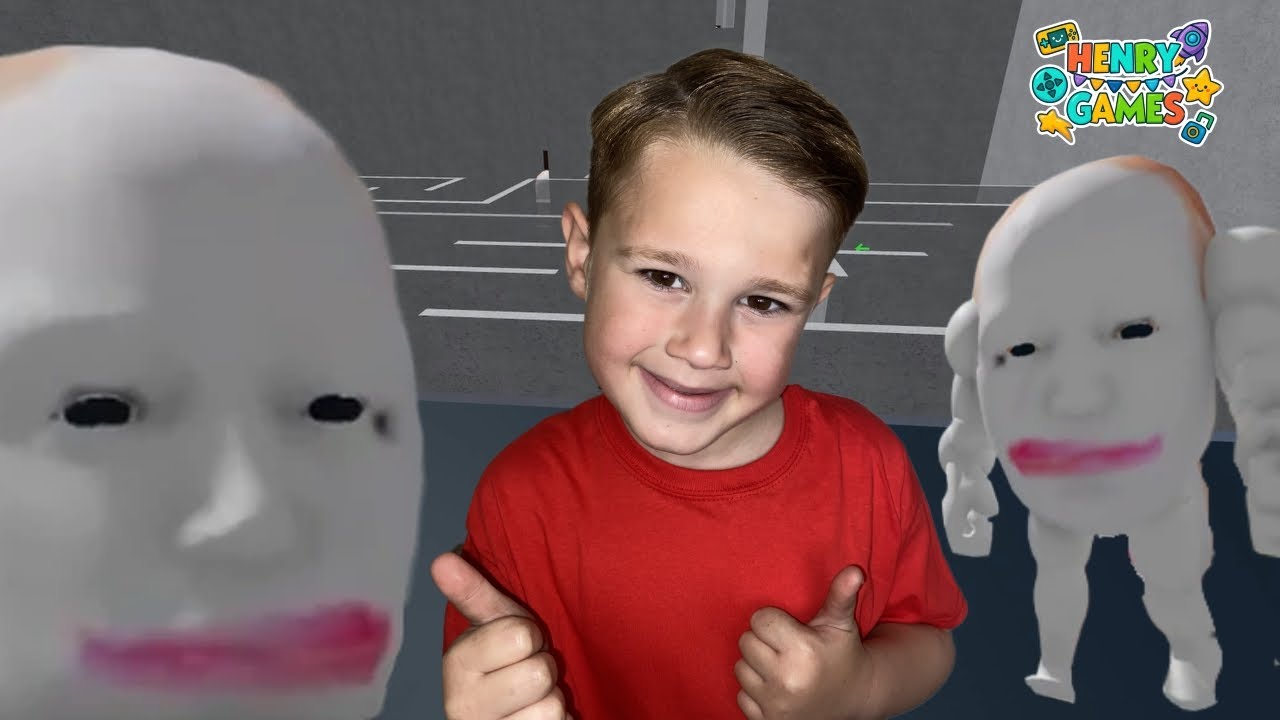 I DEFEATED the BOSS!! | HENRY GAMES | Escape Running Head on Roblox |