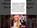 HOLLYWOOD DIVIDED: Jennifer Lawrence Admits Criticizing Trump Only Rips The Country Apart!#shorts