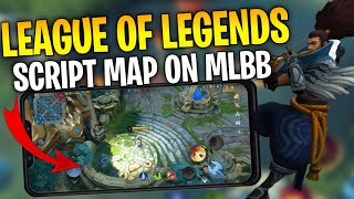 Latest Update! League Of Legends Map Script ( High Graphics Sanctum Island ) On Mobile Legends HDR+