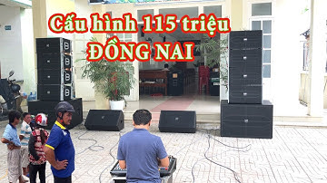 Dàn loa Array TKT Sound 115 triệu Long Thành Đồng Nai/0902.687898/Professional array speakers